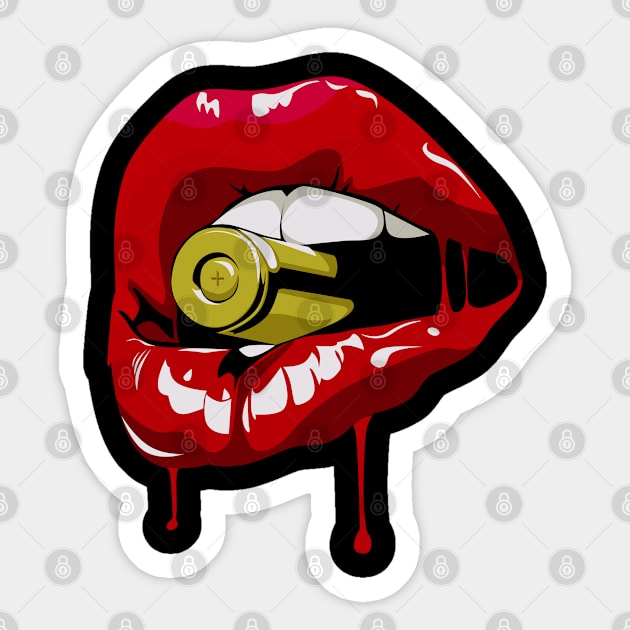 Lips Sticker by INDONESIA68